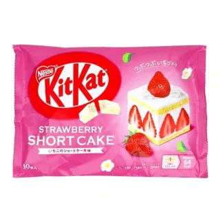 Kit Kat Tarta de Fresa y Chocolate Blanco