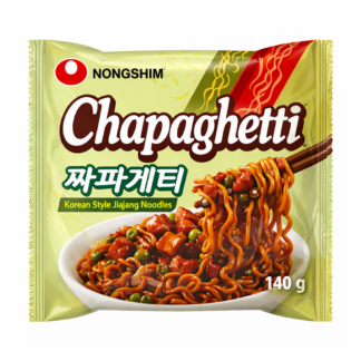 Ramen Chapagetti coreano Nongshim fideos instantáneos con salsa de judía negra jajangmyeon