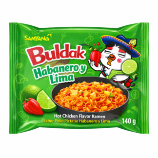Ramen Buldack Habaneros y Lima
