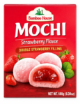 mochi de fresa Bamboo House dulce japonés de arroz glutinoso