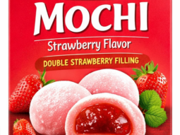 mochi de fresa Bamboo House dulce japonés de arroz glutinoso