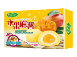 mochi de mango Bamboo House dulce japonés de arroz glutinoso