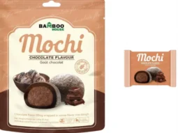 mochi de chocolate Bamboo House dulce japonés de arroz glutinoso